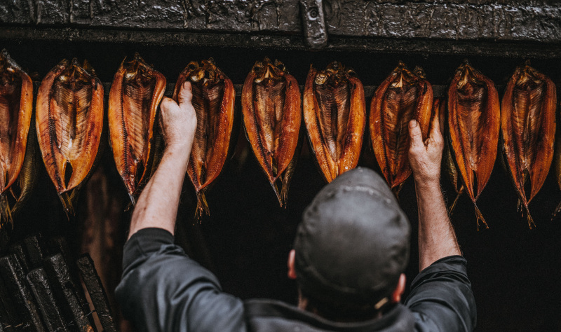 Fresh seafood  across England’s coast