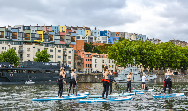 Discover a new skill – try paddleboarding