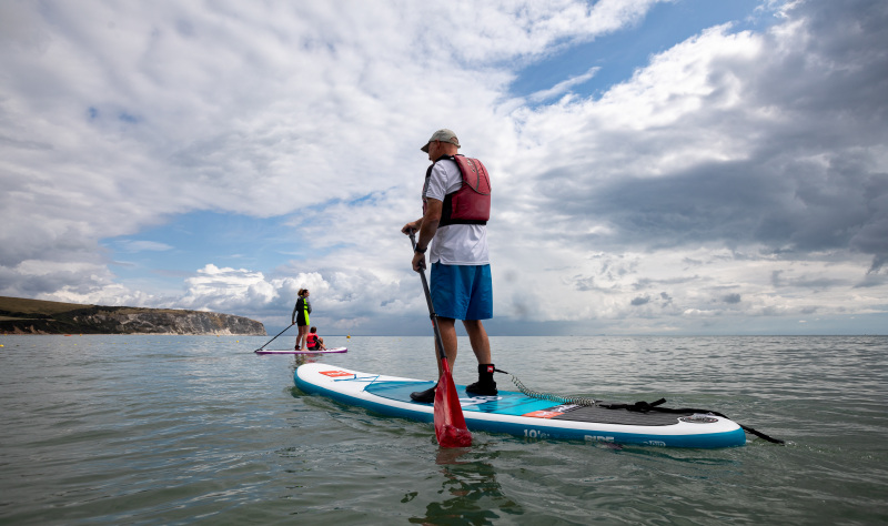 Discover a new skill – try paddleboarding