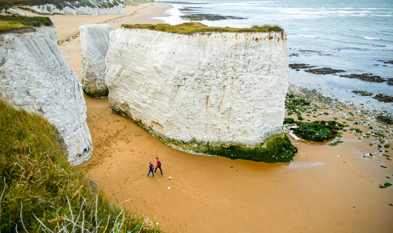 Trace a coastline through the waves of time 
